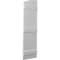Ekena Millwork Americraft 4-Board (3 Batten) Wood Joined Board-n-Batten Shutters w/ Ellipt Top, ARW401BE414X77PRH ARW401BE414X77PRH - alternate 2